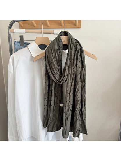 Scarvii - Polka Dot Lightweight Spring Scarf