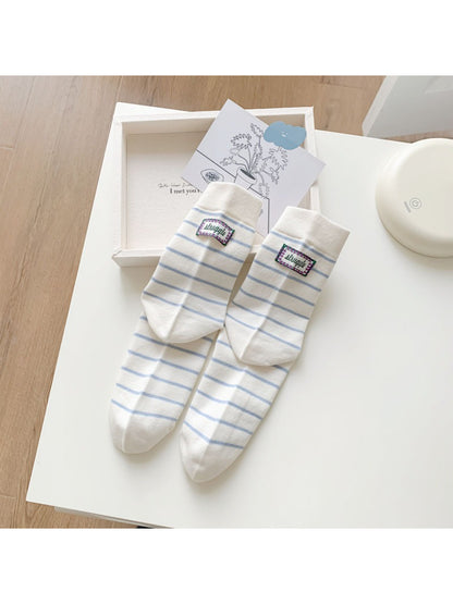 Rufia - Minimal Stripe Crew Socks product image 5