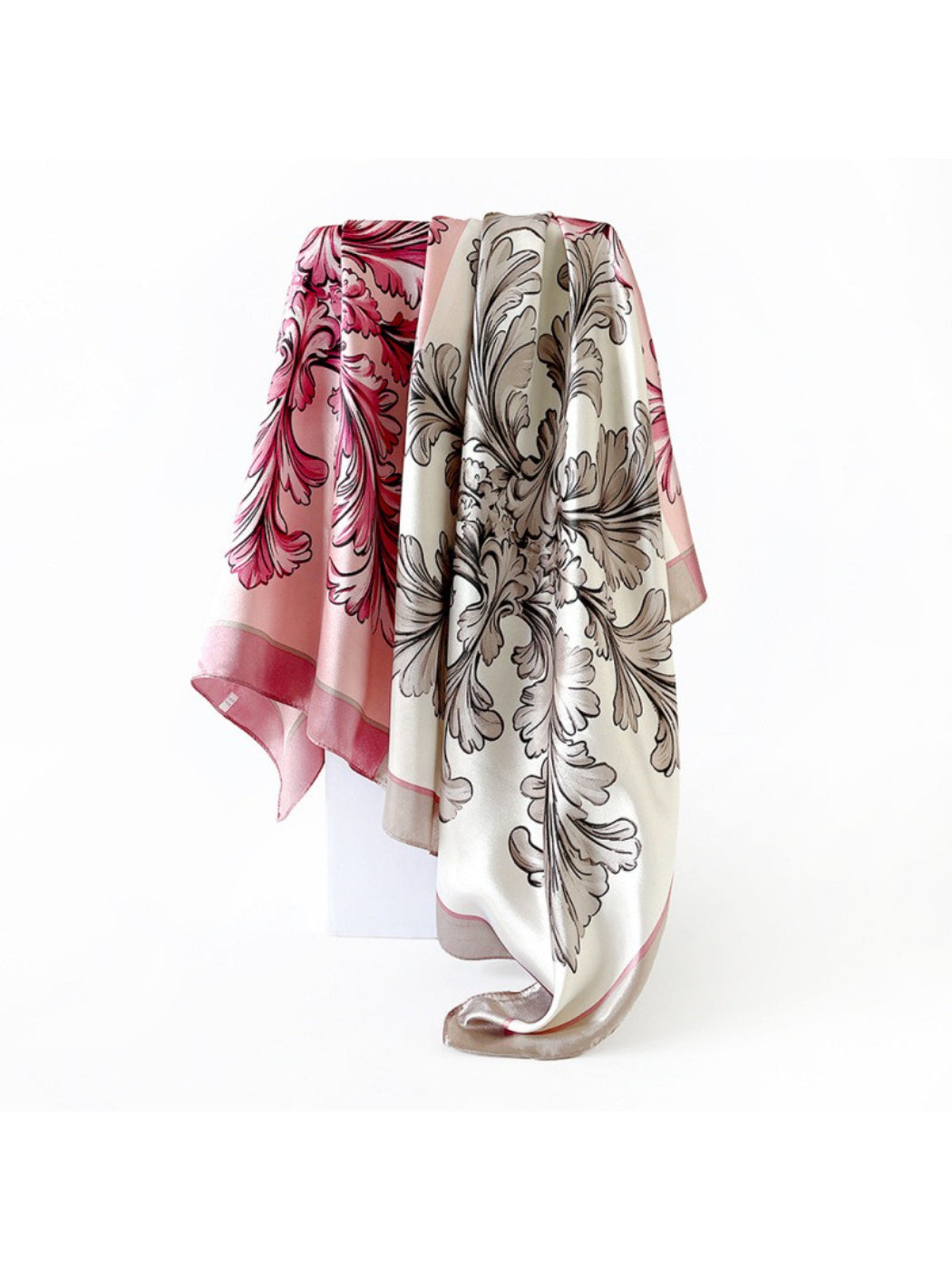 Scarvii - Vintage Baroque Print Square Scarf