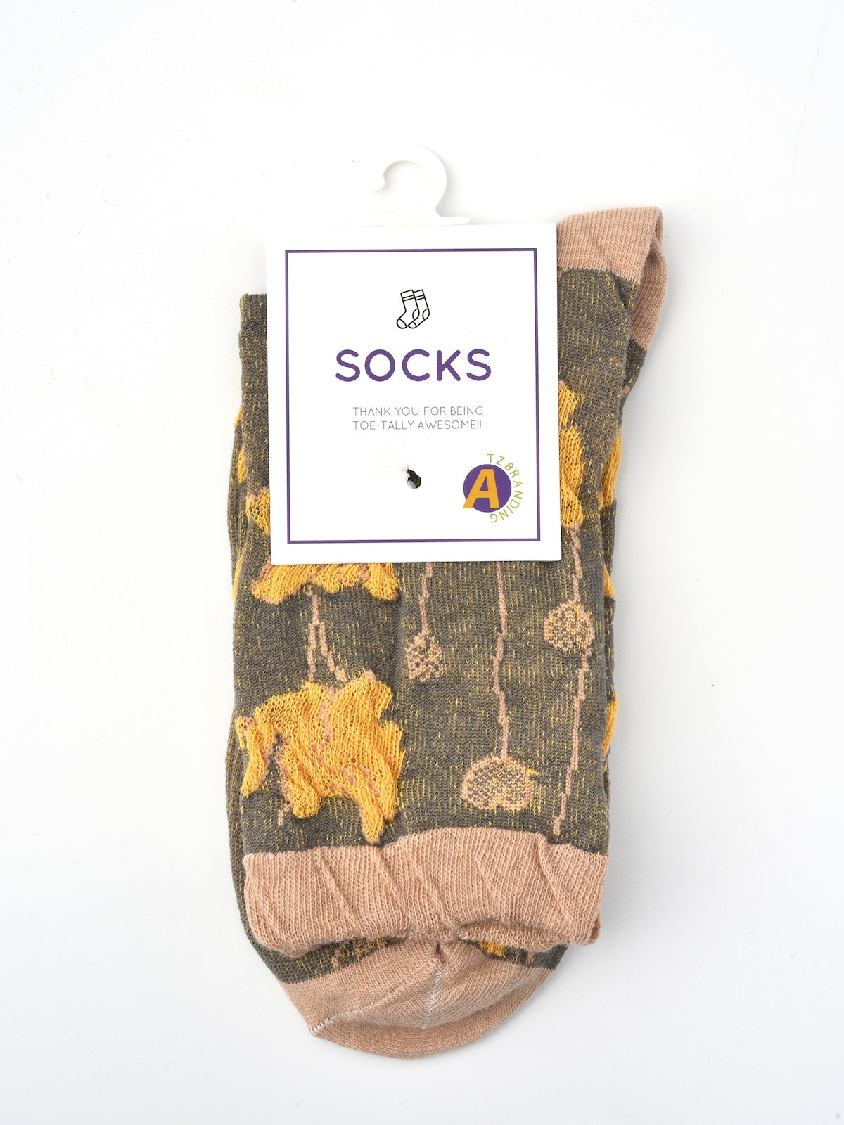 Rufia - Floral Knit Socks - Vintage & Stretchy