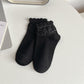 Rufia - Bubble Trim Solid Low-Cut Socks