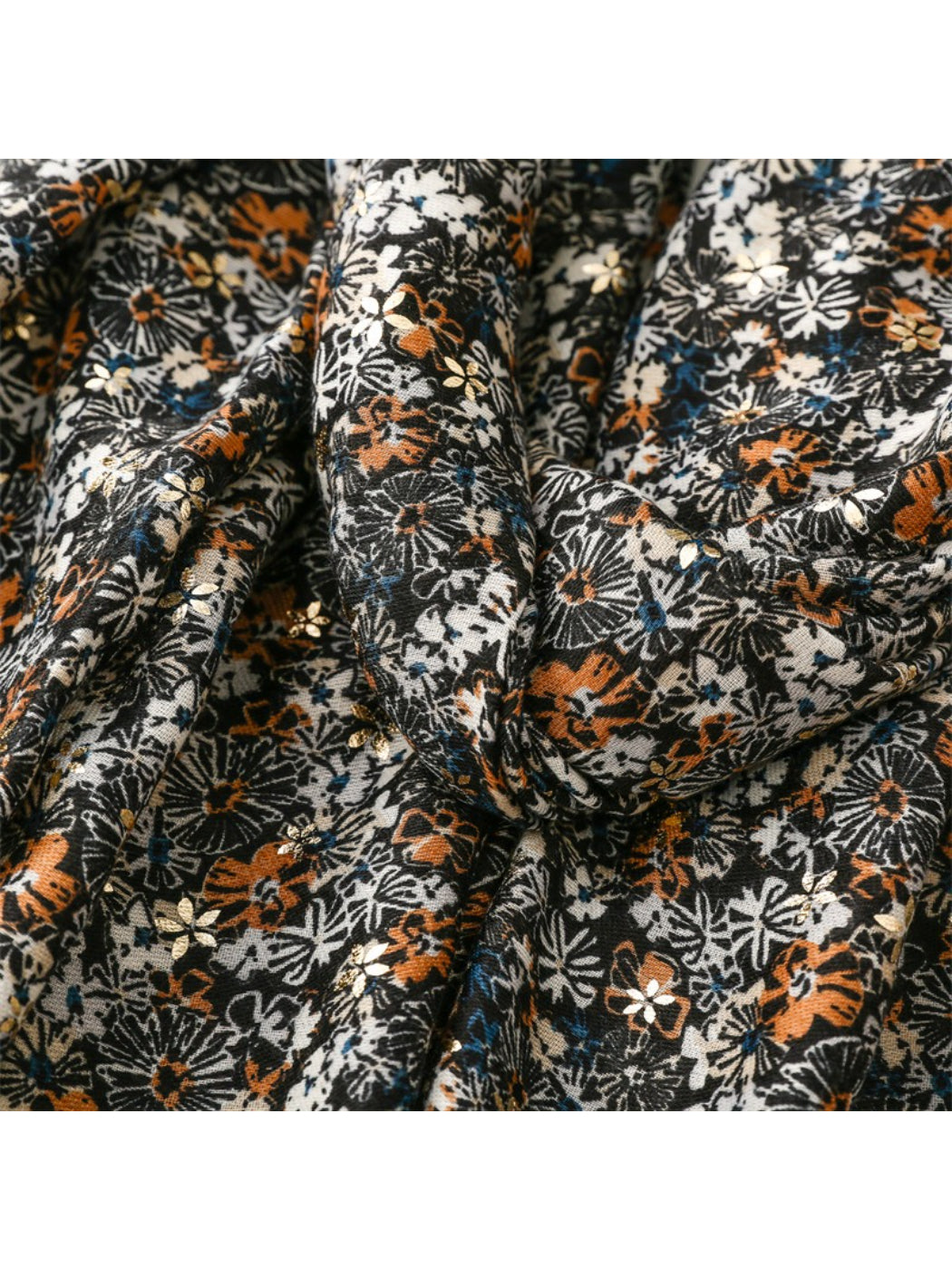Scarvii - Ditsy Floral Print Scarf