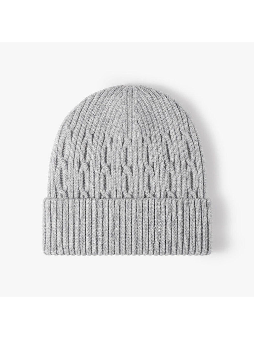 Haila - Fleece-Lined Cable-Knit Cuffed Beanie