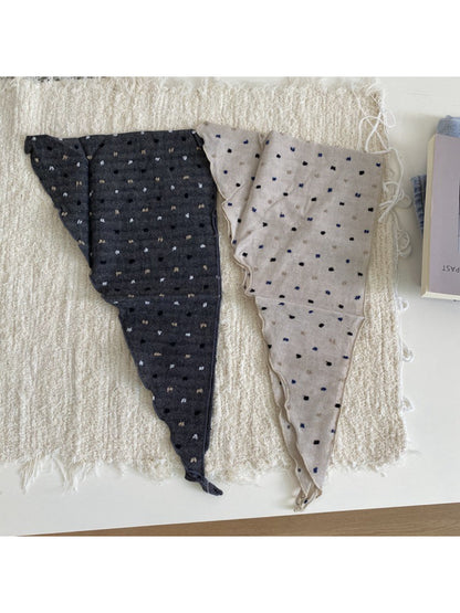 Scarvii Mini Dot Triangle Scarf