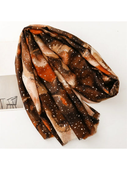 Scarvii - Modern Abstract Speckle Pattern Scarf