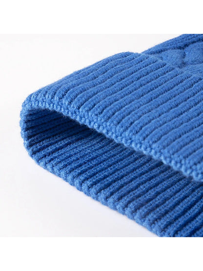 Haila - Gradient Cable Cuffed Knit Beanie