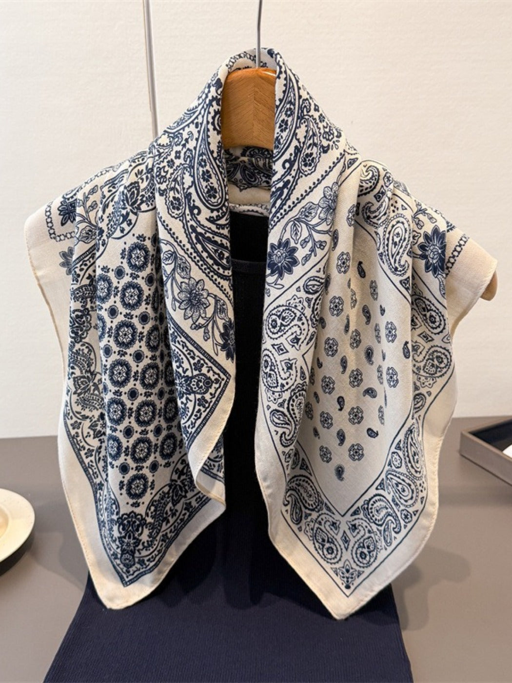 Scarvii - Patchwork Paisley Patterns Square Scarf – Retro & Chic