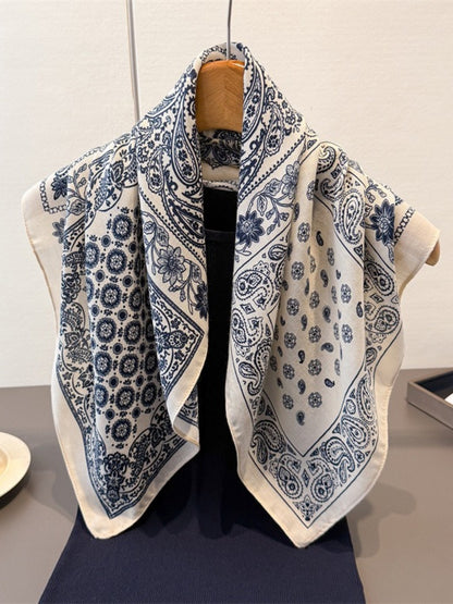 Scarvii - Patchwork Paisley Patterns Square Scarf – Retro & Chic
