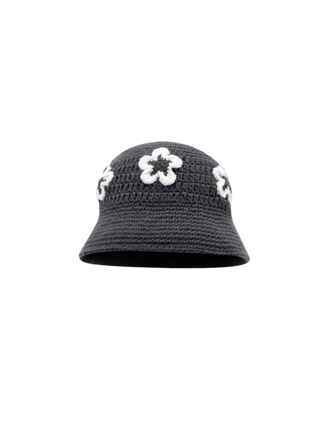 Haila - Floral Knitted Bucket Hat