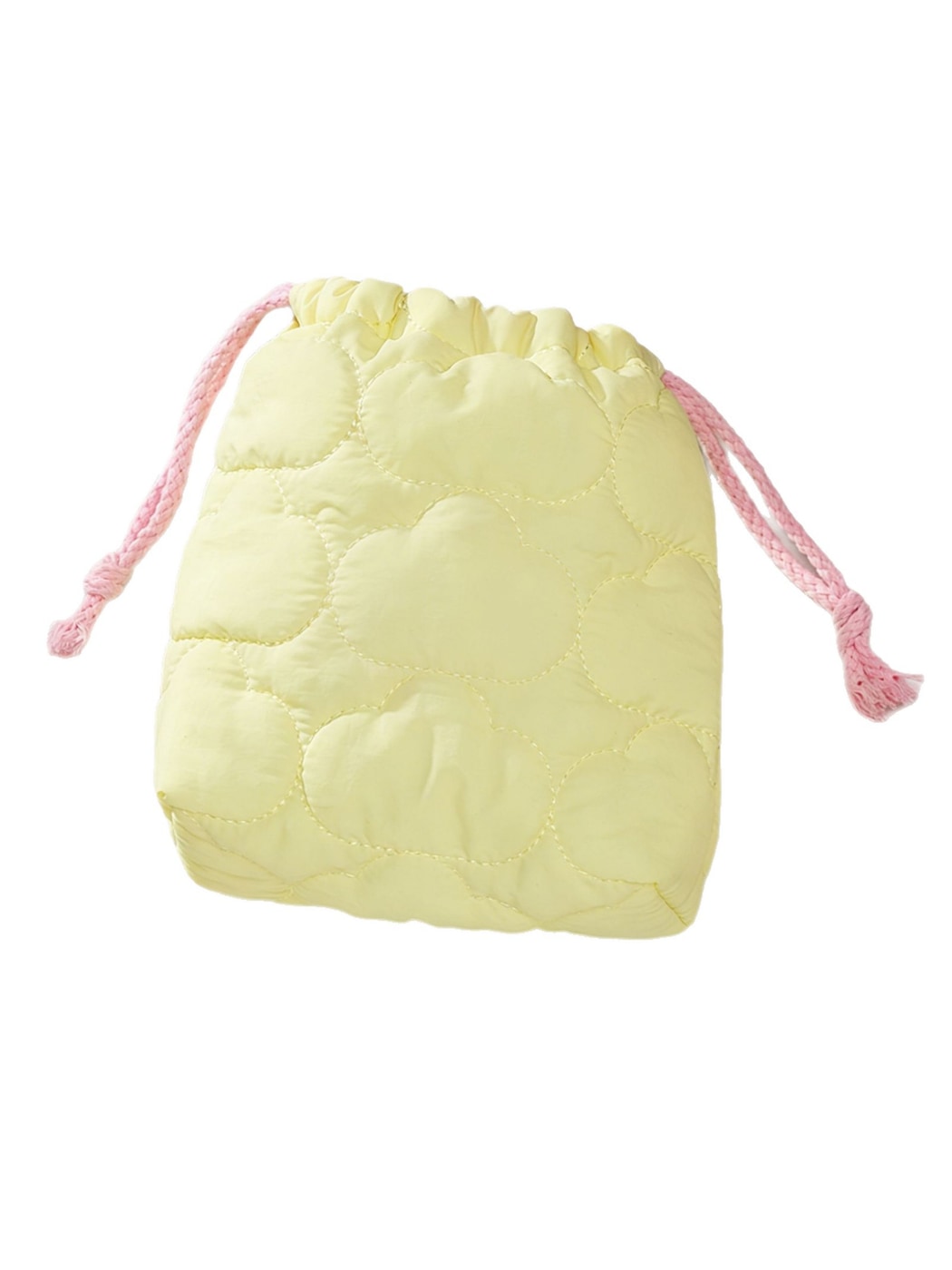 Cosbai - Quilted Drawstring Storage Pouch Bag