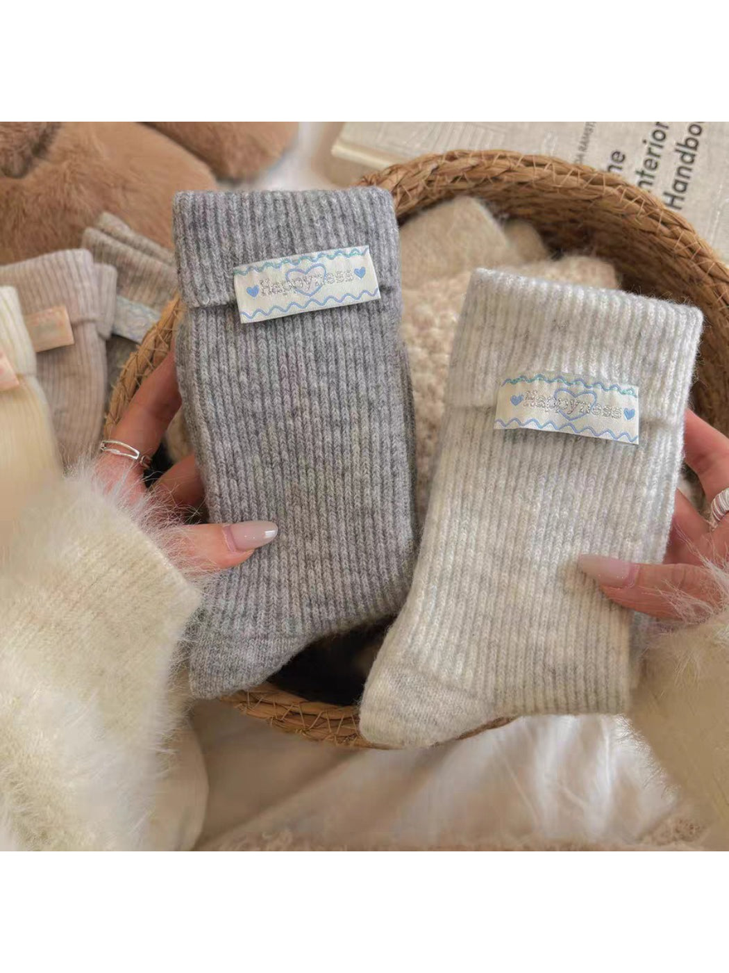 Rufia - Soft Ribbed Soft Ribbed Crew Socks product image 1