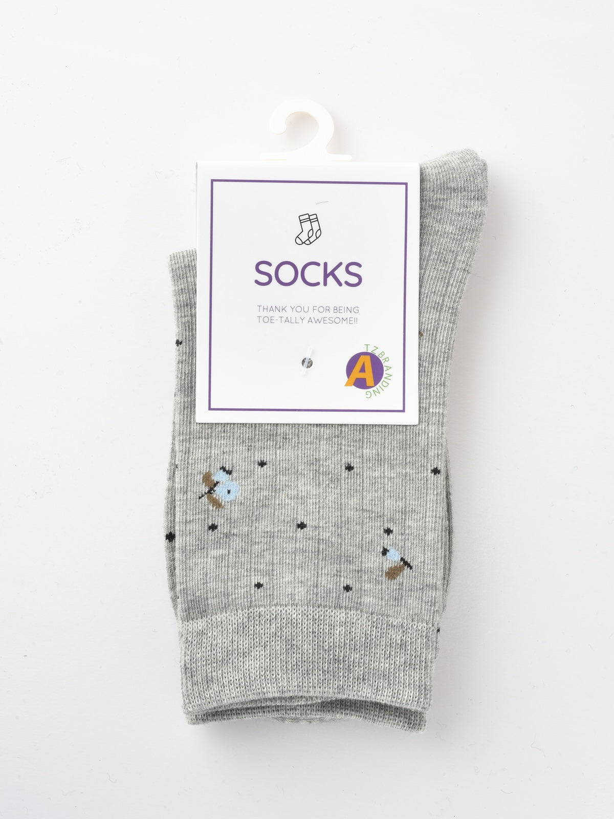 Rufia - Retro Floral Mid-calf Socks