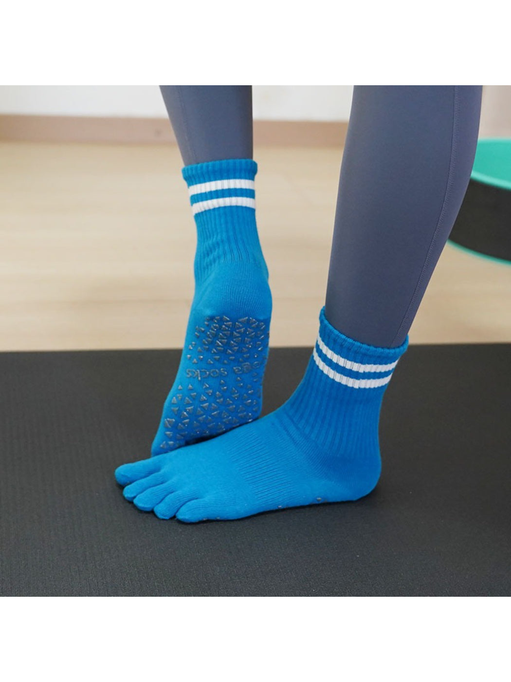 Rufia - Anti-Slip Five-Toe Yoga Socks
