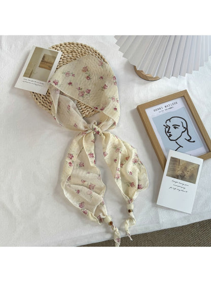 Scarvii - Retro Delicate Bloom Fashion Scarf