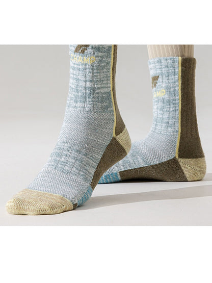Rufia - Mixed Knit Crew Socks