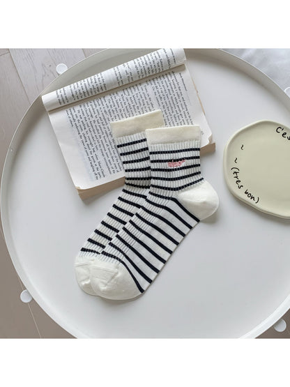 Rufia - Pastel Stripe Crew Socks product image 4