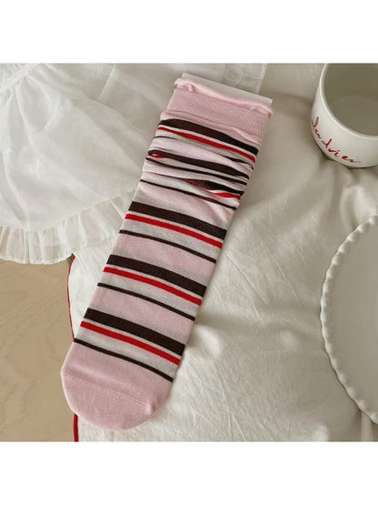 Rufia - Retro Stripe Daily Crew Socks product image 5