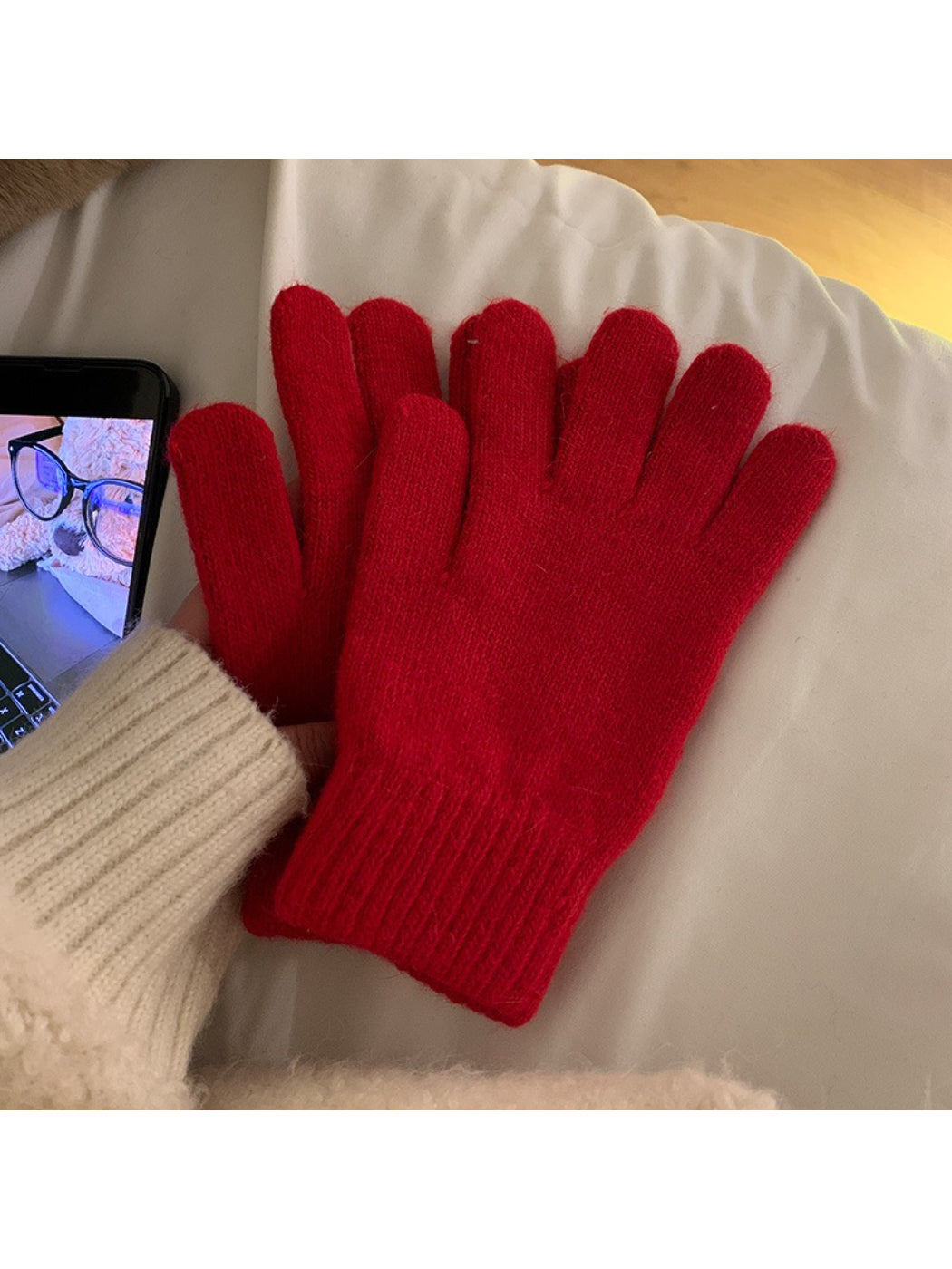 Gloving - Warm Knit Gloves for Women Winter