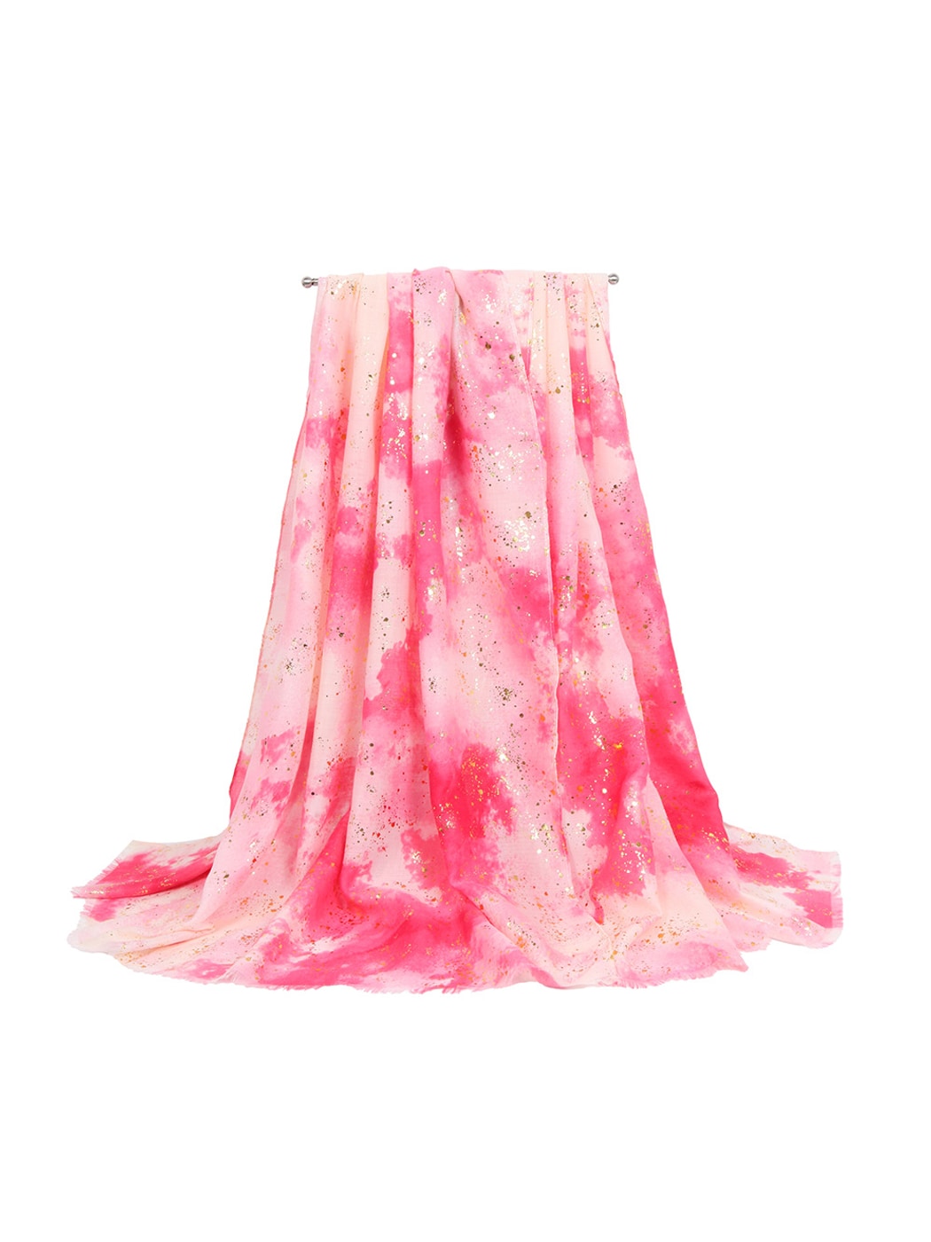 Scarvii - Watercolor Style Print Long Fashion Scarf