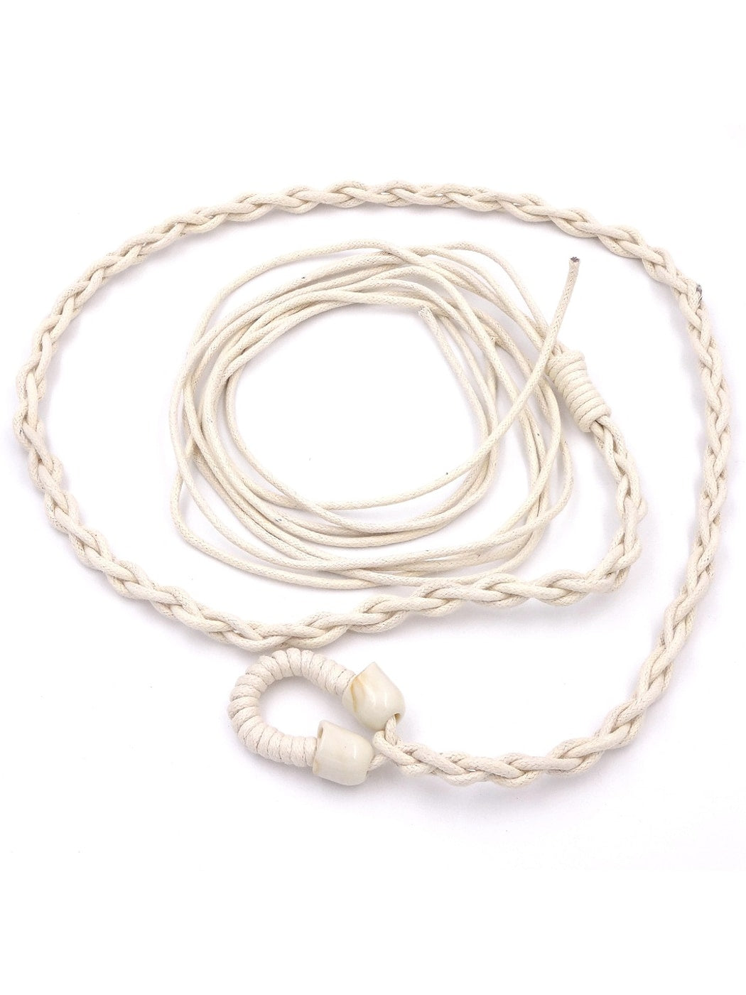 Beco - Braided Tassel Dress Accessory Belt
