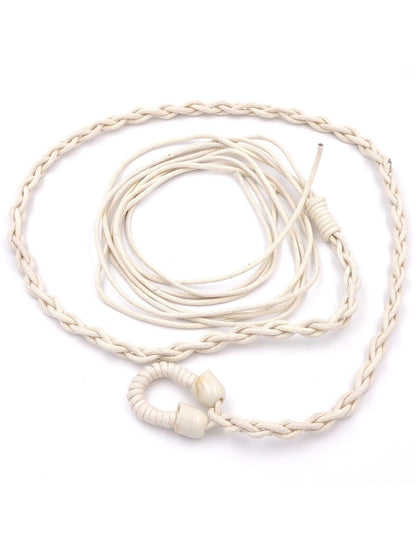Beco - Braided Tassel Dress Accessory Belt