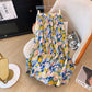 Troposa - Monet Floral A-Line Skirt - Charm & Elegant