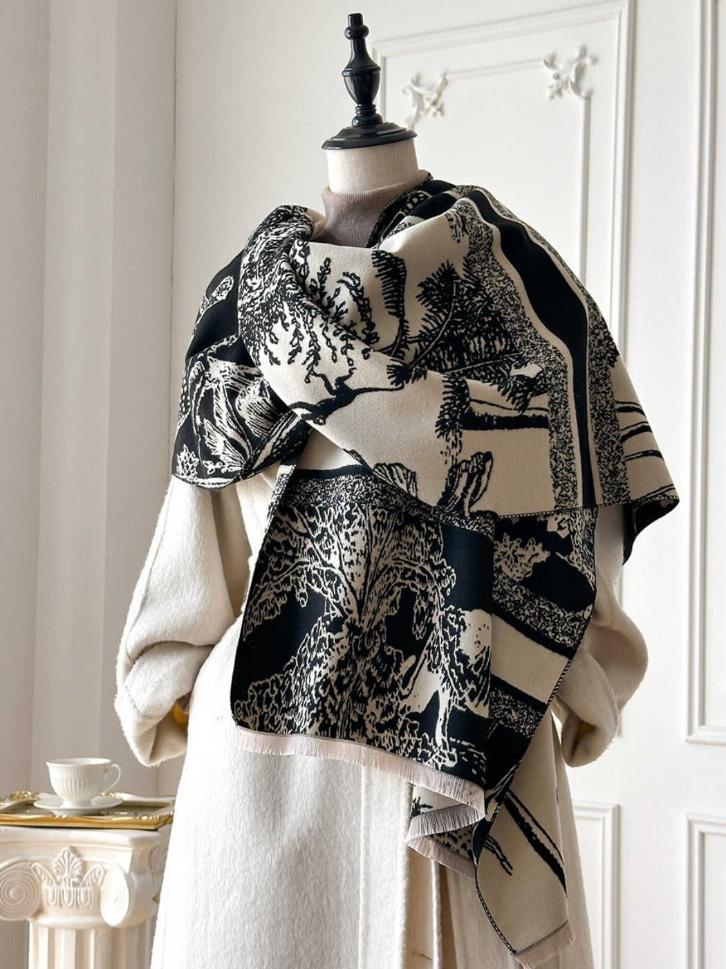 Scarvii – Forest & Fauna Print Scarf & Wrap