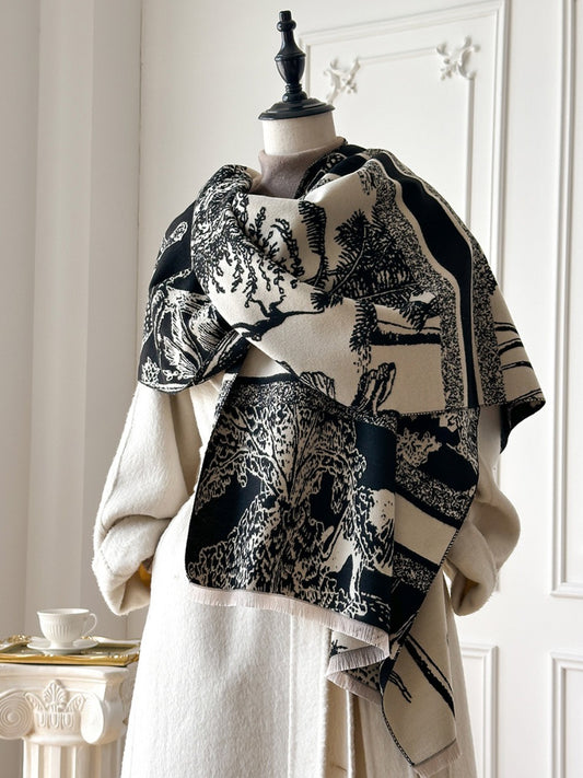 Scarvii – Forest & Fauna Print Scarf & Wrap