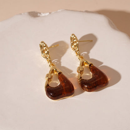 Earwish - Resin Mini Bag Design Earrings - Playful & Creative