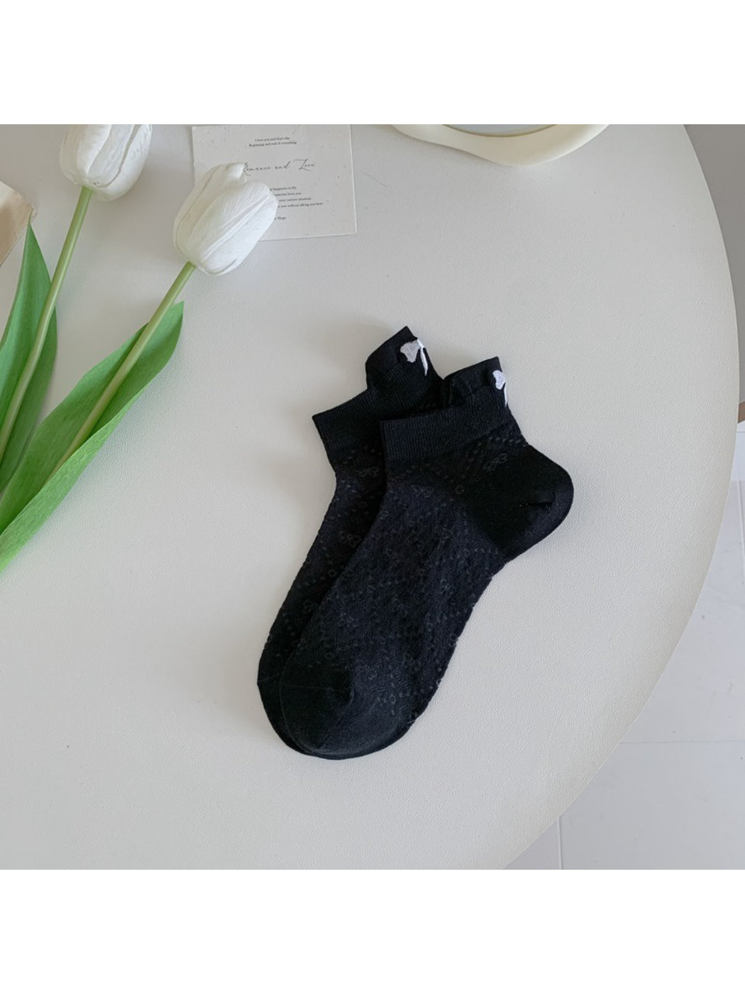 Rufia - Pastel Bow Knit Socks product image 5