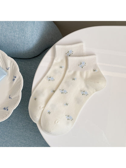 Rufia - Sweet Bow and Dot Women's Ankle Socks