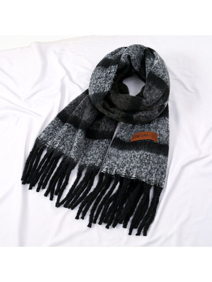 Scarvii - Maillard Winter Tassel Scarf