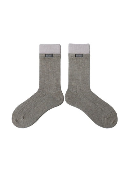 Rufia - Dopamine Summer Mesh Colorblock Ankle Socks
