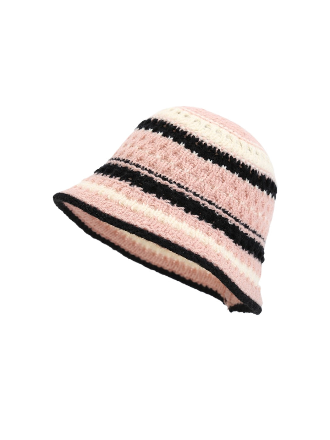 Haila – Color Block Stripe Bucket Hat