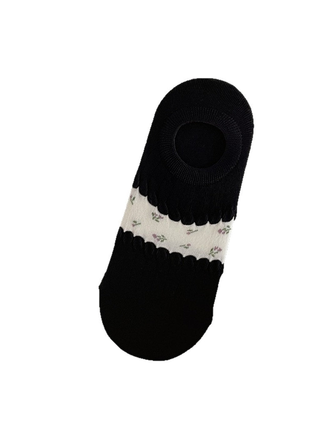 Rufia - Sweet Floral Patchwork Low Ankle Socks