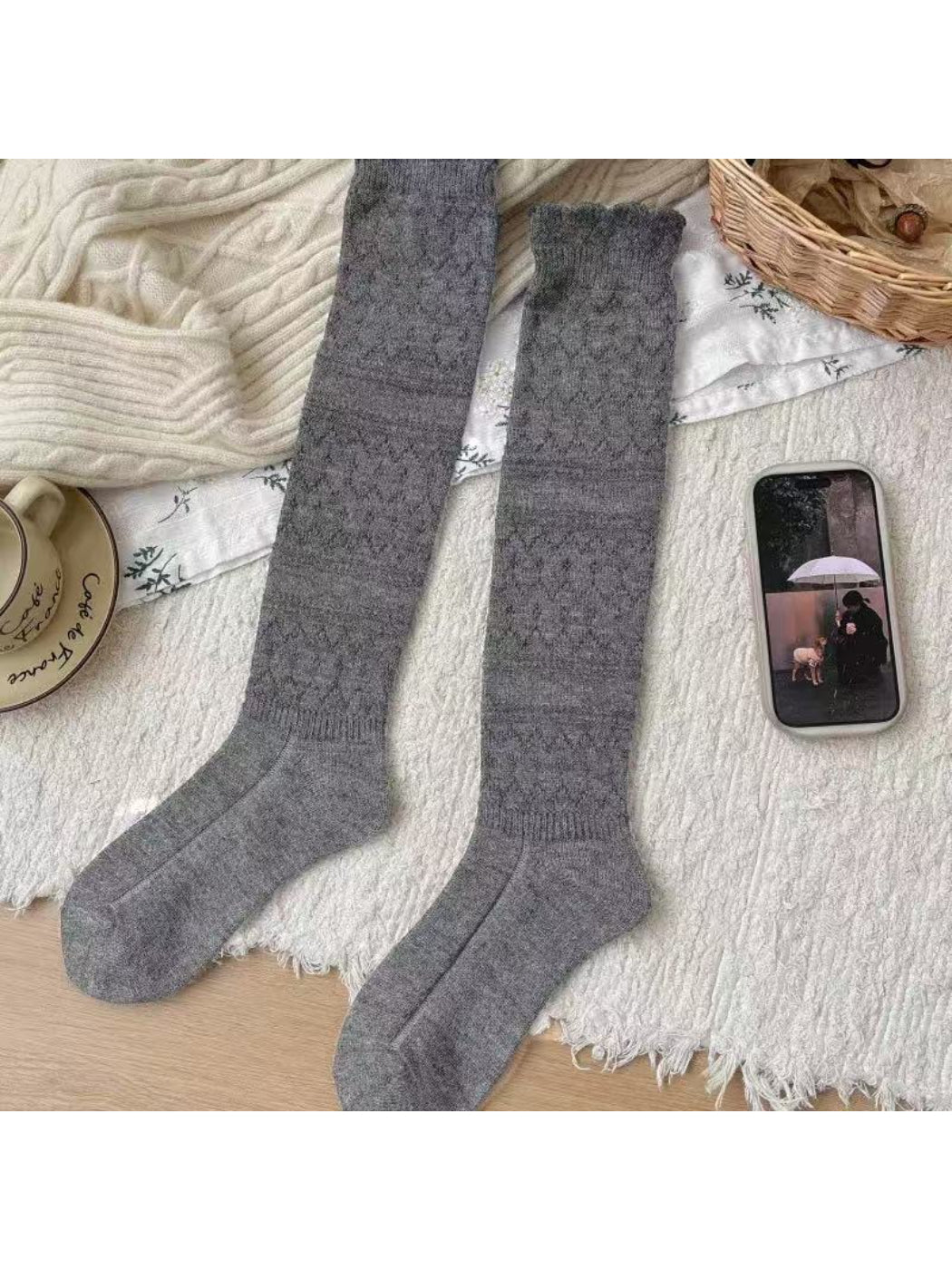 Rufia - Cozy Knit Calf Socks product image 5