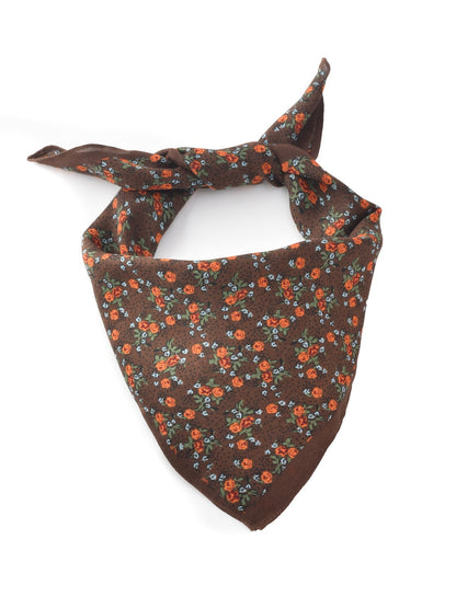 Scarvii - Vintage Floral Square Scarf