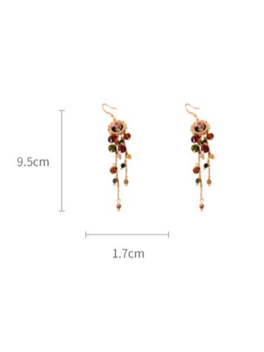Earwish – Bohemian Tassel & Bead Earrings