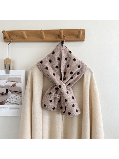 Scarvii - Polka Dot Narrow Scarf
