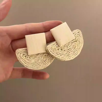 Earwish - Boho Woven Earrings – Unique & Natural