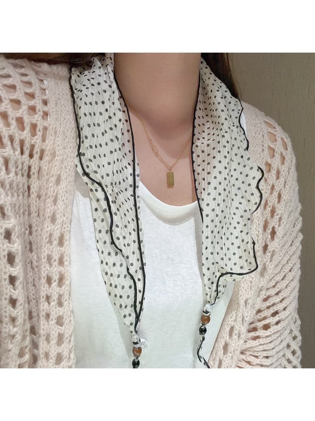 Scarvii - Elegant Lightweight Neck Accent Scarf