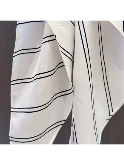 Scarvii - Simple Diagonal Stripe Triangle Bandana