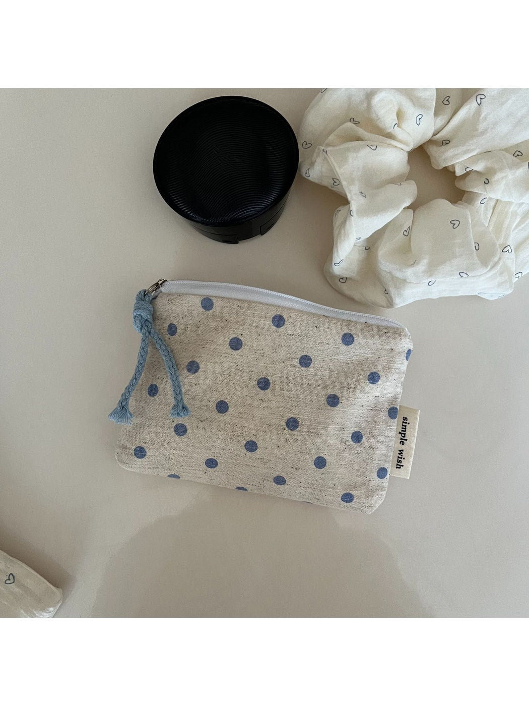 Cosbai - Classic Patterned Zipper Coin Purse