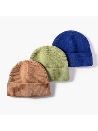 Haila - Classic Ribbed Cuffed Beanie