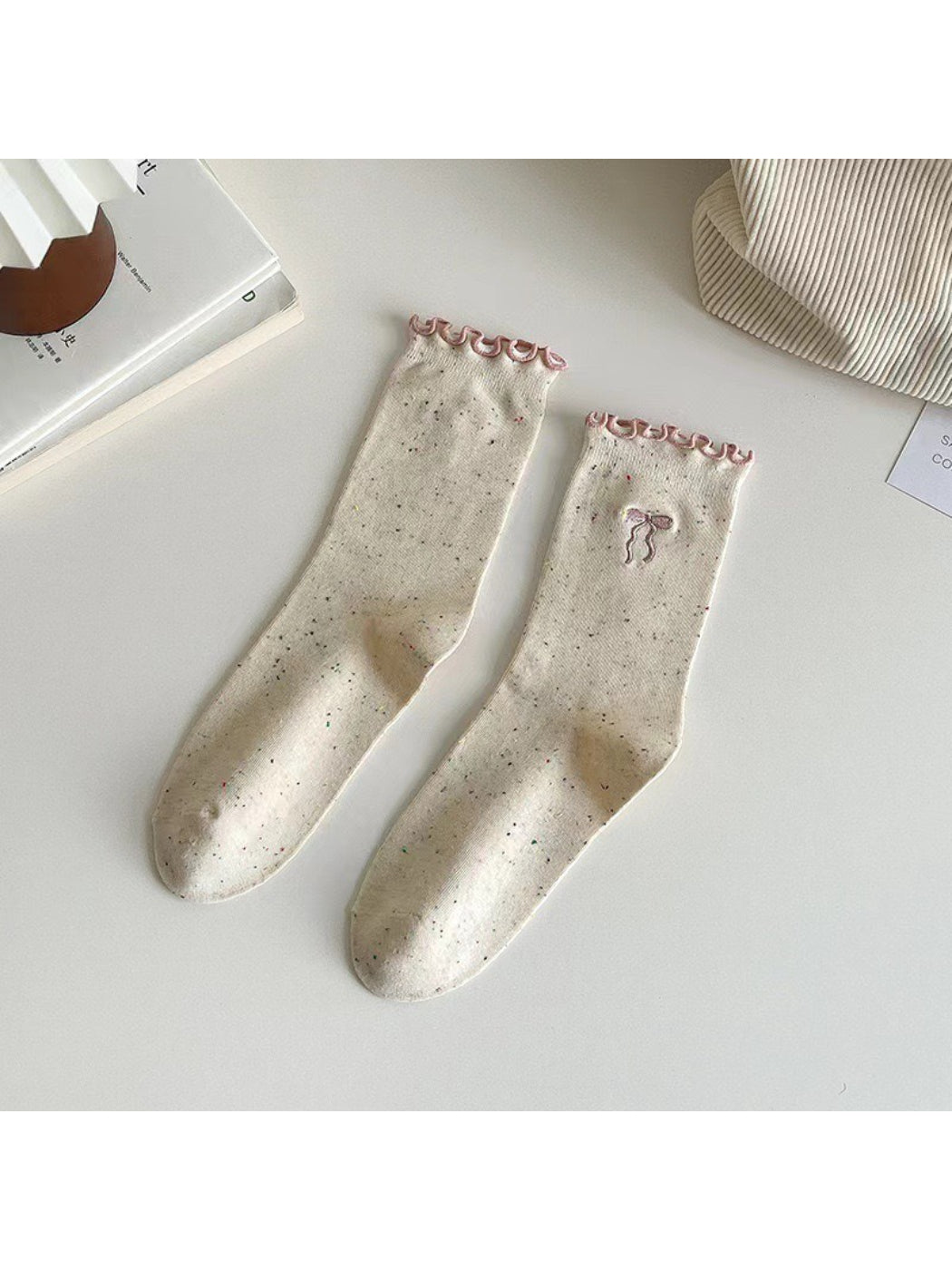Rufia - Ribbon Bow Crew Socks product image 5