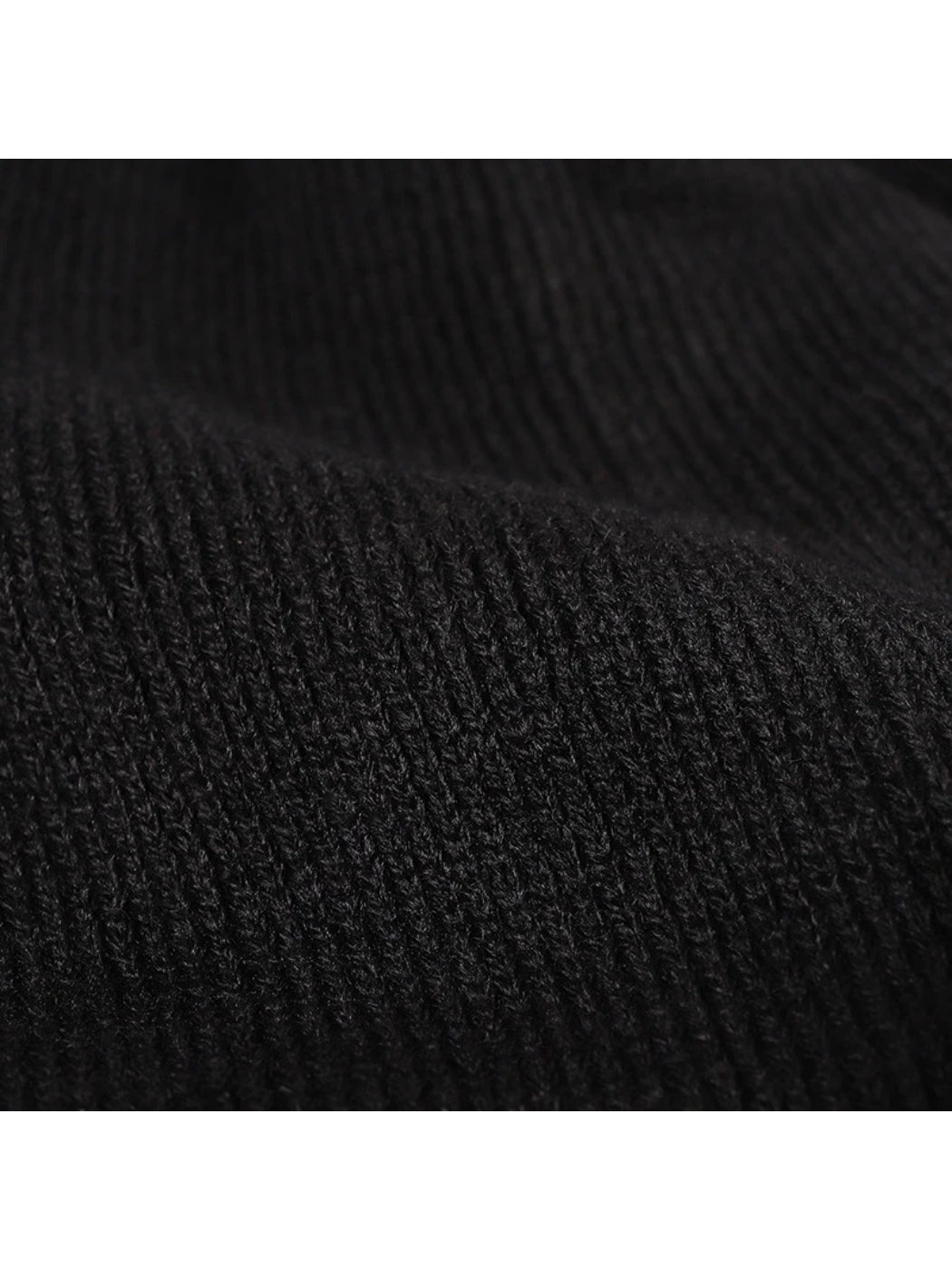 Haila - Plush Lined Pom Cuffed Knit Beanie
