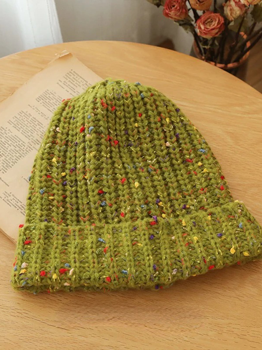 Haila - Knitted Splash Beanie Hat image 14