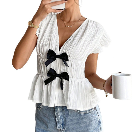 Crosa - Bow Blouse