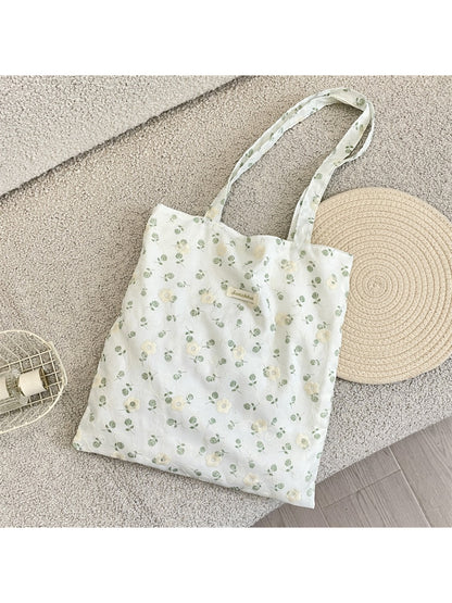Back view of Cosbai Candy Color Shoulder Tote highlighting clean design