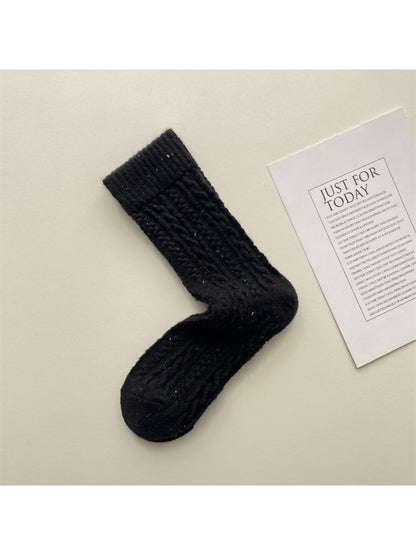 Rufia - Cozy Cable Knit Crew Socks product image 3